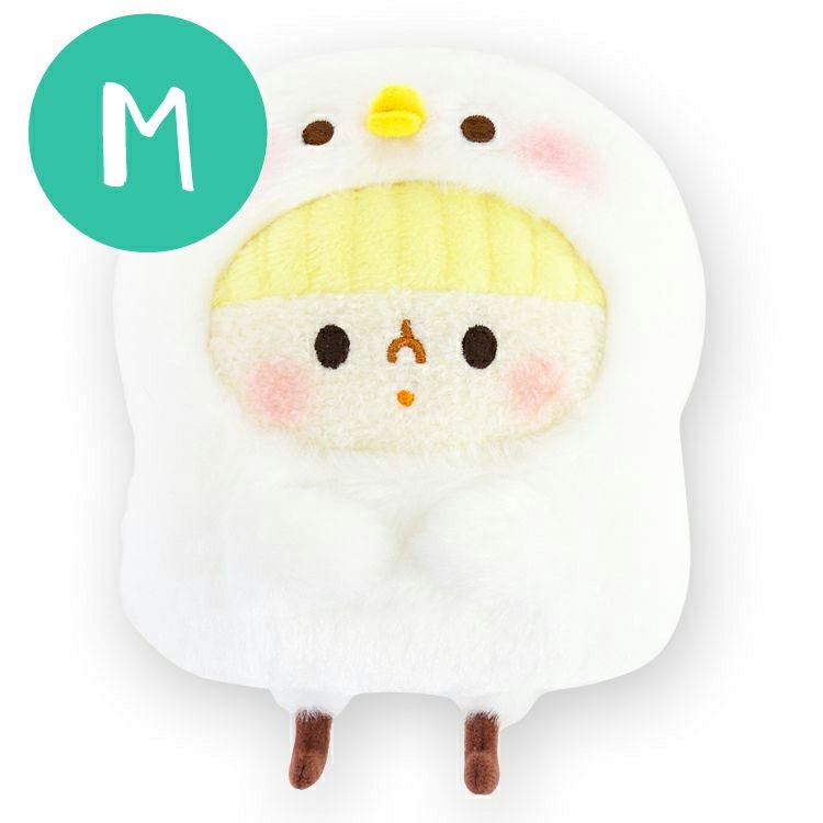 カナヘイの小動物】ぬいぐるみ（ピスケの着ぐるみを着た子/M）S3734