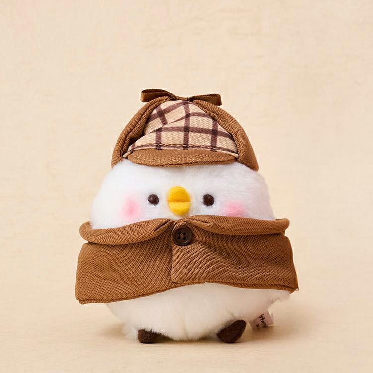 カナヘイの小動物】名探偵ぬいぐるみ（ピスケ） | カナヘイの小動物